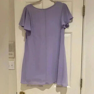 dress in lavender aline